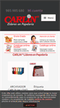 Mobile Screenshot of carlinasturias.com